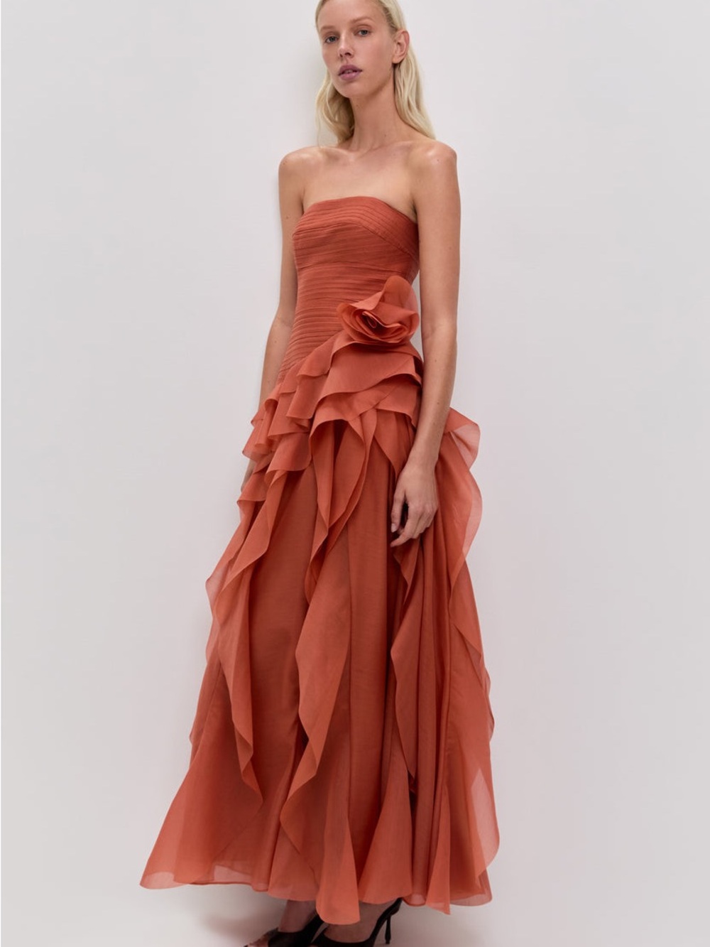 NWOT Aje CANYON GOWN